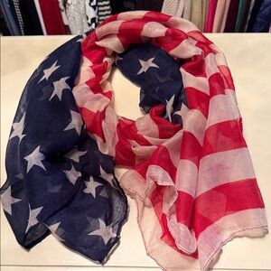 American Flag Scarf
